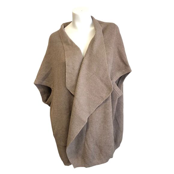 Lands End Dolman Open Front Knit Cardigan Sweater Plus Size 1X 16W-18W NewTagCut - Picture 1 of 7